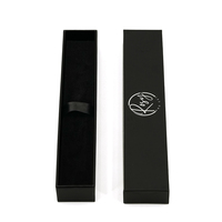 Benutzer definiertes Logo Luxus kleine Nail Art Pinsel Box Builder Gel Pinsel Papier Verpackungs box