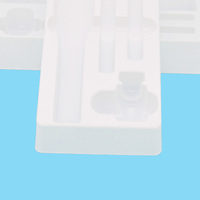Bandeja de Plástico PS para Empaque de Instrumentos Médicos, Moldeada al Vacío, Personalizada y de Alta Calidad, Marca YZG