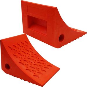 Bouchon de cale de roue en polyuréthane mousse PU pour salons de voiture équipement de stationnement cale de roue en plastique antidérapante - Product Image 1