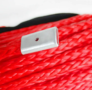 Uhmwpe 12mm x 28m tổng hợp tời dây tời Dây cáp dây với tay áo cho ATV UTV - Product Image 6