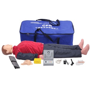 Maniquí de <span class=keywords><strong>RCP</strong></span> <span class=keywords><strong>para</strong></span> adultos DARHMMY, modelo de maniquí médico de cuerpo completo con controlador <span class=keywords><strong>para</strong></span> entrenamiento de primeros auxilios - Product Image 1