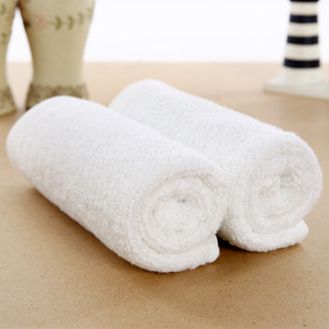 16s de luxe <span class=keywords><strong>blanc</strong></span> serviette de visage d'hôtel de coton de <span class=keywords><strong>gant</strong></span> de <span class=keywords><strong>toilette</strong></span> - Product Image 1