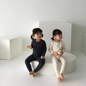 Nueva Boutique de Moda Infantil, Conjuntos de Pijamas de Manga Larga 100% Algodón para Niñas y Niños, Estampado Floral, Ropa de Primavera/Otoño - Product Image 4