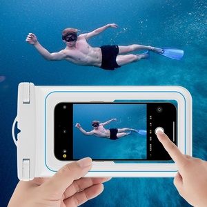 Sac de <span class=keywords><strong>téléphone</strong></span> étanche universel à écran tactile en PVC+ABS, sac de <span class=keywords><strong>téléphone</strong></span> étanche pour les sports de plein air pour hommes et femmes, <span class=keywords><strong>pochette</strong></span> pour <span class=keywords><strong>téléphone</strong></span> portable - Product Image 3