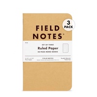 Cahier de notes en papier Kraft souple, à poches, nouveau, personnalisé, papier Kraft Original, pour Journal à ruchés, lot de 3 pièces