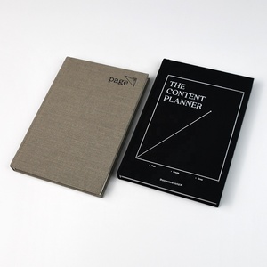 Custom Linen <strong>Fabric</strong> Hard Cover Journal Planner <strong>Book</strong> with Silver Foil Stamp Offset Paper Sewn <strong>Binding</strong> Printing <strong>Book</strong> MOQ 1000pcs - Product Image 2