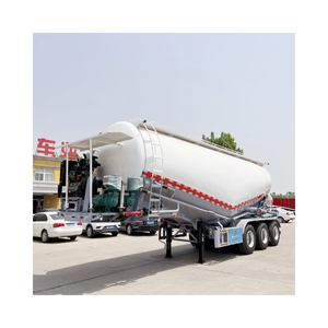 เครื่องยนต์ดีเซล40000ลิตรรถกึ่งพ่วง3เพลา45/60/80ตันรถบรรทุกซีเมนต์ขนาด20-50ลูกบาศก์เมตร20-50 - Product Image 1