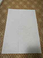 Papier de coton chimique non couché A4 85g avec fil de sécurité pour impression offset, avec ligne centrale et usage promotionnel