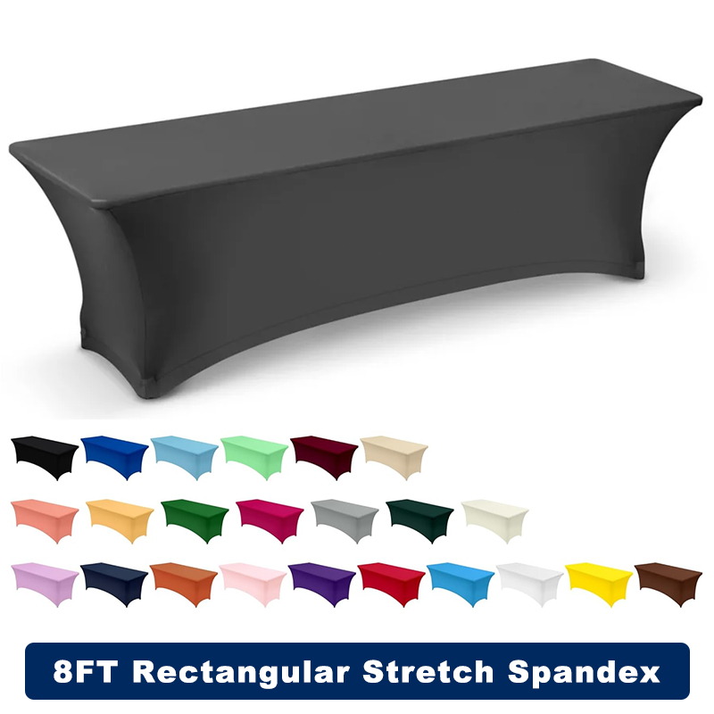 Spandex extensible rectangulaire de 8 pieds
