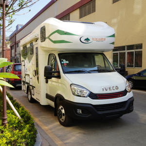 2026 pour camping-car de luxe moderne et élégant, <span class=keywords><strong>caravane</strong></span>, remorque de camping, léger, 4 personnes, suspension indépendante, voyage - Product Image 2