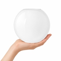 Abat-jour en verre sodocalcique transparent pour lampe murale et lampe suspendue, vente en gros de composants