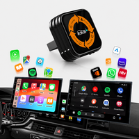 Adaptateur CarPlay sans fil 4-en-1 pour véhicules équipés de CarPlay filaire, Android Auto, connexion rapide, vente au détail, vente en gros, fournisseur d'usine