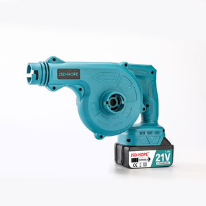 Soplador eléctrico duradero con batería de litio de 21V, uso Industrial, un conducto colector, una bolsa de polvo, herramienta eléctrica - Product Image 6