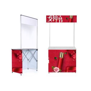 Tables d'exposition pliables en alliage d'aluminium pour magasins de détail, design pliable, rangement facile - Product Image 4