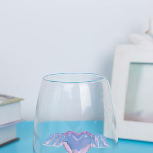 Vente en gros de tasses en verre personnalisées <span class=keywords><strong>pour</strong></span> célébrités Cupidon rose <span class=keywords><strong>pour</strong></span> l'amour convenant à la maison, à l'hôtel et au restaurant - Product Image 5