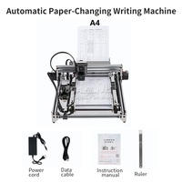 Robot de Dibujo y Escritura Automático con Alimentación de Papel Tamaño A4, Máquina de Grabado con Marco Corexy, Kit de Plotter CNC