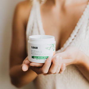 Crème hydratante pour l'eczéma et le psoriasis à marque privée, pour peaux sèches et irritées, avec du miel de Manuka, sans parfum - Product Image 6