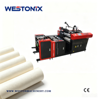 Machine à plastifier thermique automatique électrique WESTONIX 540A intelligente pour papier et plastique, haute vitesse 30m/min, multifonctionnelle