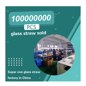 قش شرب زجاجي متعدد الألوان صديق للبيئة من البوروسيليكات على شكل ربطة عنق للنبيذ وإكسسوارات البار - Product Image 5