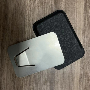 Pengye Xing Mobile <b>Phone</b> Sim Card <b>Holder</b> 0.2mm Stainless Steel MagSafe Magnetic Clasp Custom Metal Stamping Part - Product Image 1
