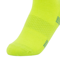 Chaussettes de sport pour hommes, logo personnalisé, respirantes, absorbant l'humidité, tricotées, rayures sportives, douces, course à pied sur sentier d'automne pour les jeunes