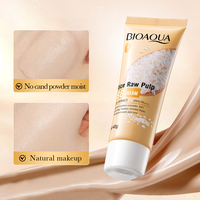 Crème BB éclaircissante à l'extrait de riz BIOAQUA 40g, fond de teint blanchissant avec SPF, étiquette privée OEM, faible MOQ
