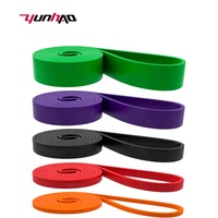 Banda de Resistencia para Ejercicios de Fitness de Látex TPE de Varios Colores con Logotipo Personalizado al por Mayor de Fábrica