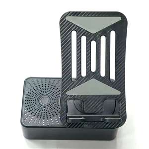 Support de téléphone de bureau, haut-parleur sans fil intégré, base antidérapante, son surround HD, support de téléphone multifonction pour iPhone et smartphone - Product Image 5