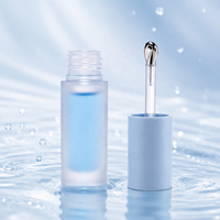 Applicateur métallique personnalisé pour gloss à lèvres mentholé, gloss à lèvres rafraîchissant avec étiquette privée