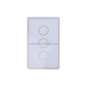 Disesuaikan kualitas tinggi 1.5 mm-3.0 mm ketebalan pencahayaan hotel kontrol panel kaca saklar sentuh pabrik - Product Image 4