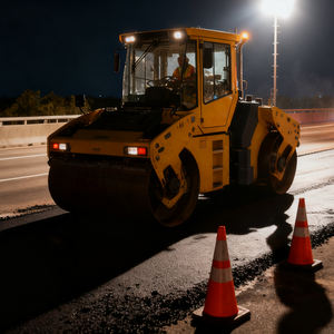 Compacteur 16 tonnes Pieds de bateau vibrants Rouleau de route SR16 - Product Image 5