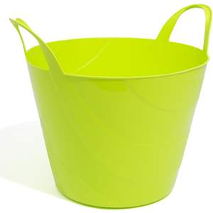 BILLY BUCKET D 42.3CM H 31.8CM EN PLASTIQUE VERT CAOUTCHOUC - Product Image 1