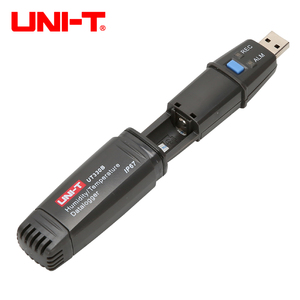 Registrador de Datos Electrónico USB UNI-T UT330C para Temperatura y Humedad Atmosférica, Conexión a PC 220V - Product Image 1