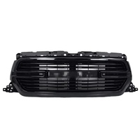 Auto grills für 2013-2018 Dodge Ram 1500 Neuzustand Schwarz Chrom ABS Front stoßstangen grill