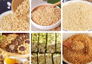 Chuyên nghiệp nhỏ hạt điều hạnh nhân MACADAMIA NUT đậu phộng Cube Dicer Máy cắt Chopper để bán - Product Image 6