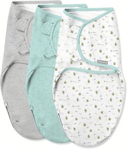 Envoltura Fácil de Usar para Recién Nacidos, Mantiene al Bebé Cómodo y Seguro y Ayuda a Prevenir el Reflejo de Sobresalto - Product Image 3