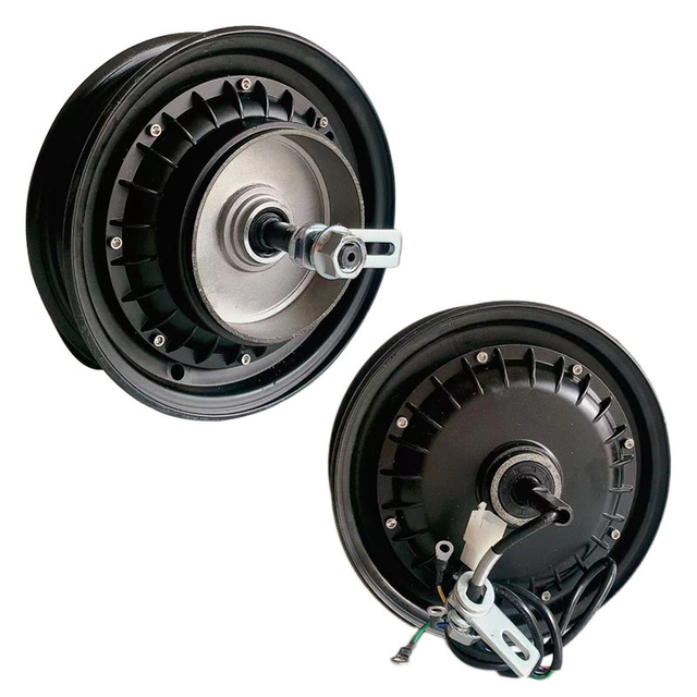 48V 60V 72V 500W Rear Conversion Motor Kits for Electric Cargo Bicycle Tricycle Drum Brake BLDC Spoke Hub Motor