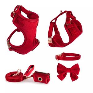 <span class=keywords><strong>Collar</strong></span> de perro de lujo con logotipo de Etiqueta Privada, <span class=keywords><strong>Collar</strong></span> de mascota con hebilla de Metal, Correa Para Perros, arnés de entrenamiento para mascotas, conjunto de <span class=keywords><strong>Collar</strong></span> de correa - Product Image 2