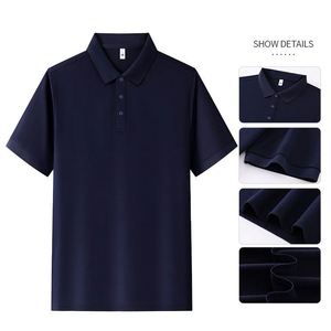 Polos Personalizados con Logotipo Bordado para Hombre, Ropa Deportiva, Polos de Oficina, Polos de Golf de Color Sólido para Hombre - Product Image 4