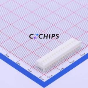 A2006H-2x16P Housing (Wire-to-Board / Wire-to-Wire) P=2mm Connector ( Jack Structure: 2x16P )( Pitch: 2mm )( Row Spacing: 2mm ) - Product Image 2