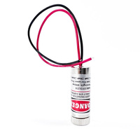 Tête laser à infrarouge, 9mm 12mm 5mW 650nm, tube laser à ligne rouge, longueur focale réglable 3-5V