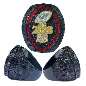 2023 Fantasy Football Championship League Ring Customized Youth Fantasy Football Championship Rings Zbic Alloy Rings