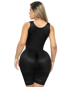 Combinaison de compression post-opératoire à 3 étapes avec bretelles amovibles et fermeture éclair latérale – Vente en gros - Product Image 2