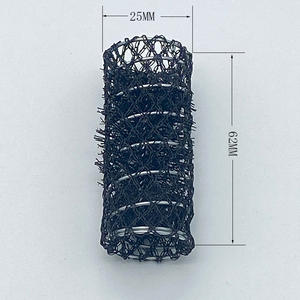 Vente en gros d'usine, rouleaux à cheveux moyens, épingles, rouleaux à cheveux en maille, poils en plastique, 2,5 x 0,98 pouces, flexibles, résistants aux basses températures - Product Image 6