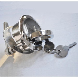 보트 용 해양 하드웨어 스테인레스 스틸 슬램 래치 플러시 풀 래치 잠금 장치 - Product Image 5