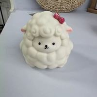 Jouets Squishy Mouton Année du Chèvre 2027, Mignons, à Remontée Lente, Anti-Stress, Sensoriels, à Presser, Cadeaux de Fête du Nouvel An