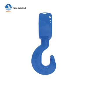 HIDEA G100 Gancho de Ojo Torcido de Acero Forjado de Alta Resistencia WLL 2.5-10T, Gancho de Elevación Templado y Reforzado para Eslingas de Cadena Grado 100 - Product Image 3