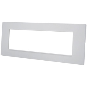 White Soft <b>Touch</b> Plate 7-Way Compatible With Vimar Plana <b>Switches</b> - Product Image 2