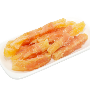 פרטי תווית מזון לחיות מחמד שונים עוף ברווז כבש עור דג בטטה כלב פינוקים טבעי כלב פינוקים חטיפים - Product Image 2