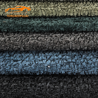 Kain Pelapis Sofa dan Furnitur Berkualitas Tinggi, Rajutan Interlock Tricot Charmeuse Pendek 100% Poliester